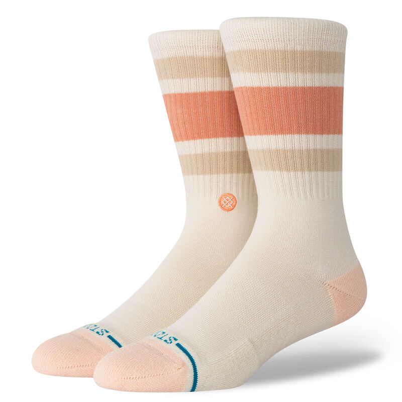 Stance Boyd Crew Socks - Peach