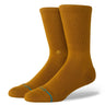 Stance Icon Crew Socks - Gold Canvas