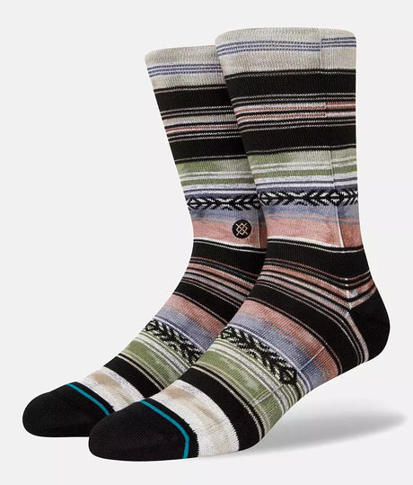 Stance Reykir Crew Sock - Taupe