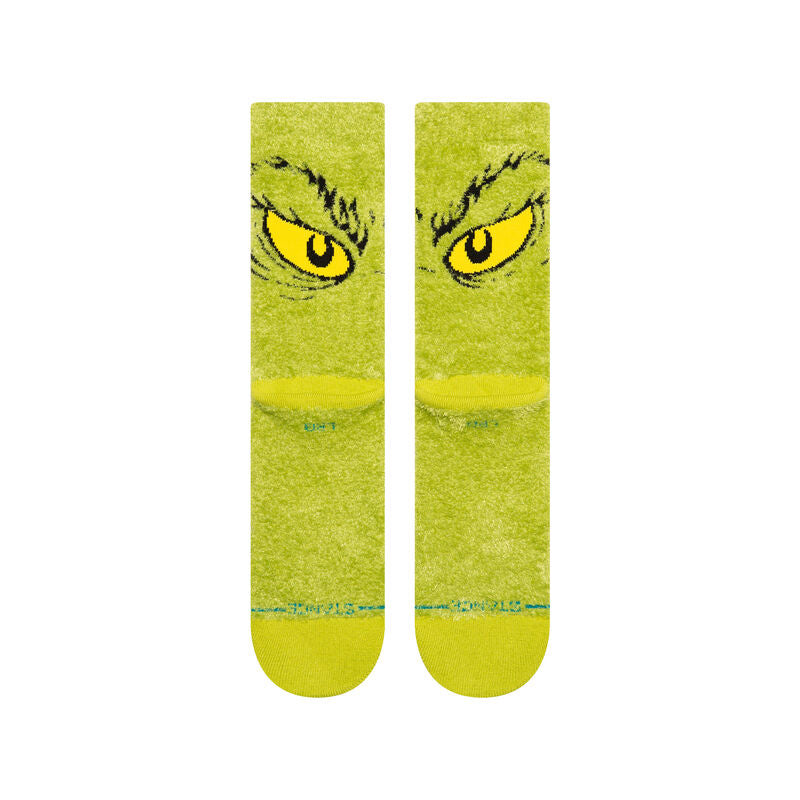 Stance Da Da Dagrinch Cozy Poly Crew Socks - Green