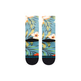 Stance Tropical Trollin Kids Poly Crew Socks - Blue