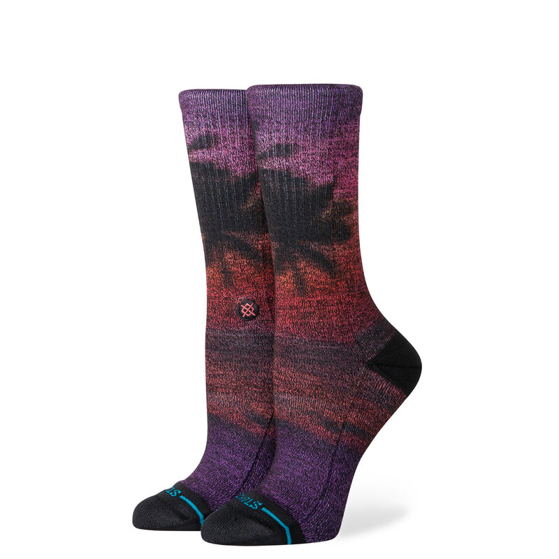 Stance Vacay Mode Butter Blend Crew Socks - Floral