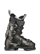 Tecnica Mach1 LV 95 W black women's alpine ski boot with four buckles