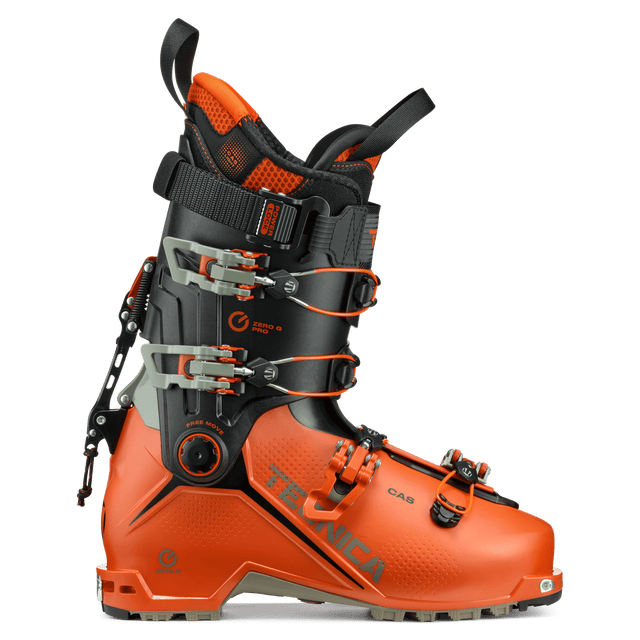Tecnica Zero G Tour Pro alpine touring ski boot with buckle closure system and cuff strap