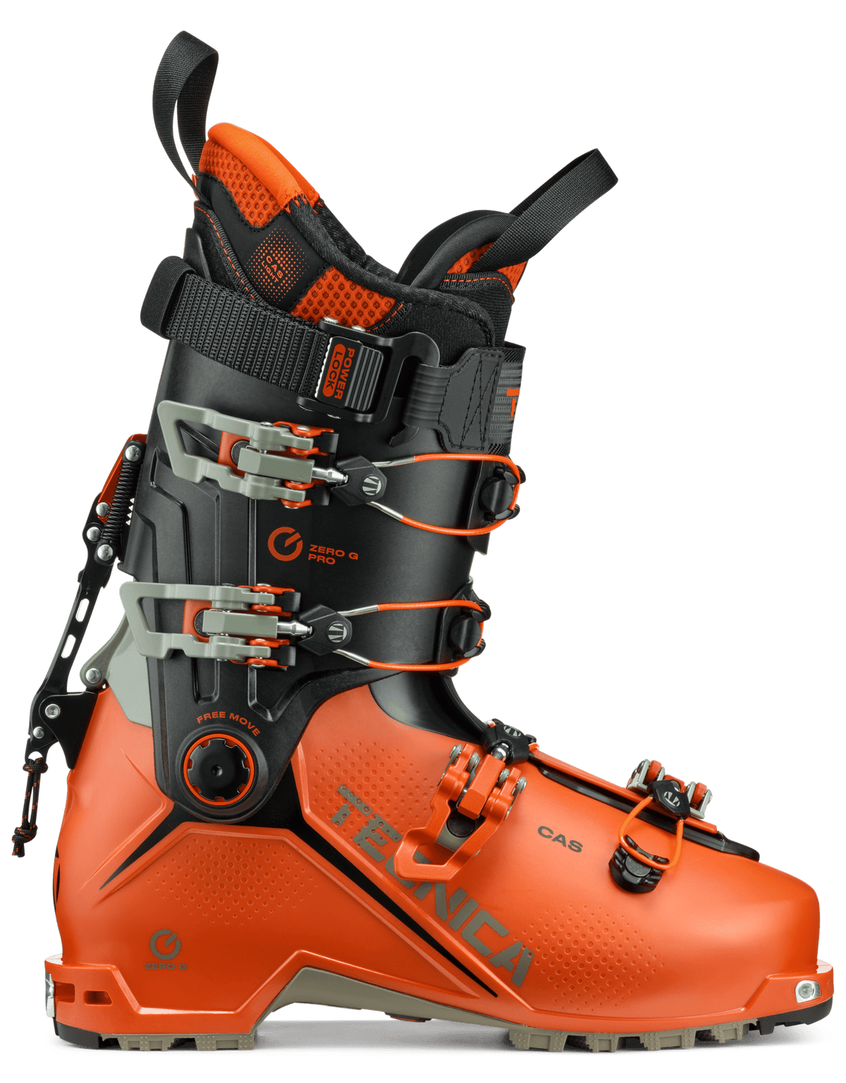 Tecnica Zero G Pro alpine touring ski boot with buckle closure system and walk mode