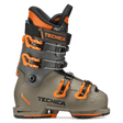 Tecnica Mach1 Junior alpine ski boot with four buckles and orange accents