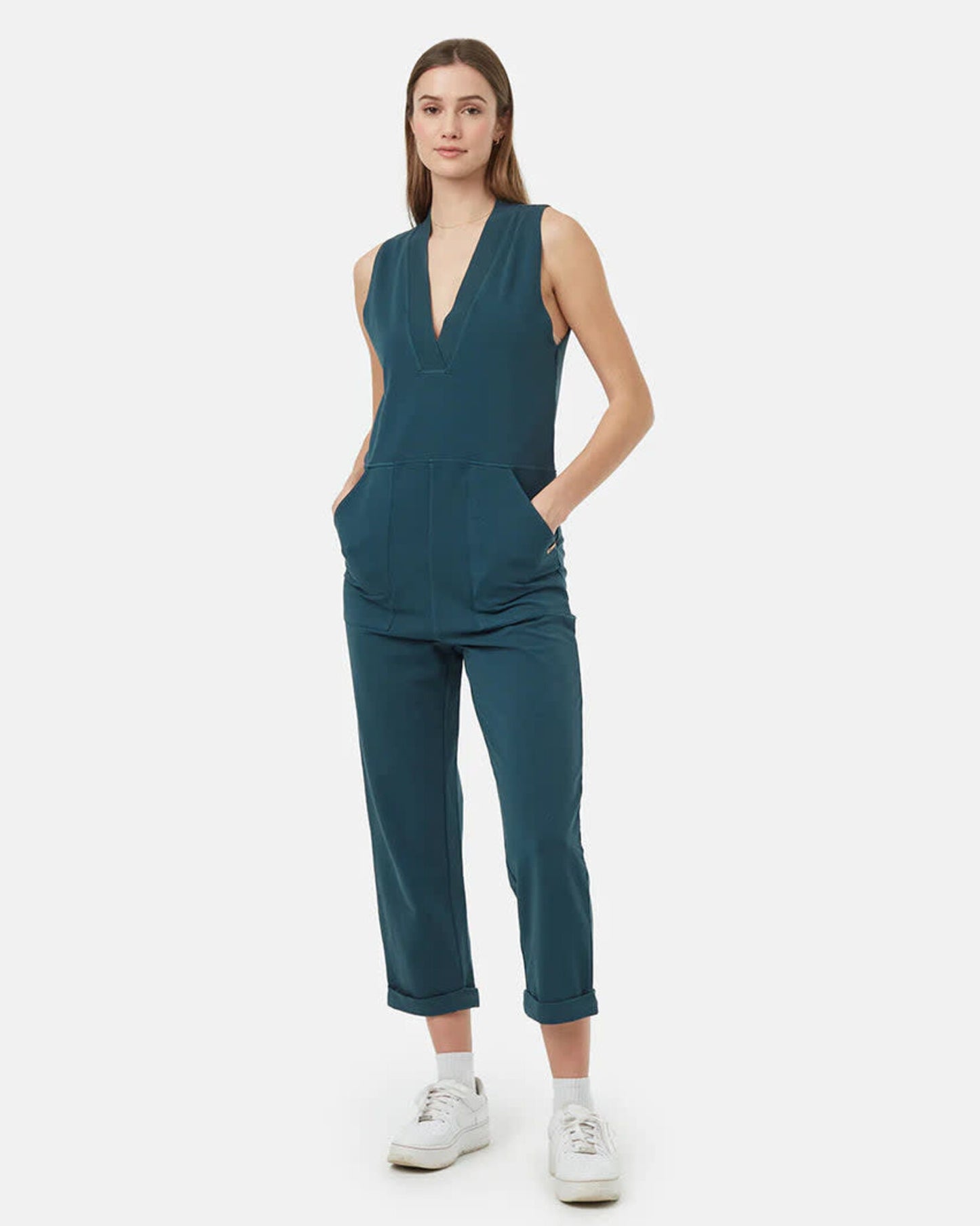 Tentree French Terry V-Neck Jumpsuit