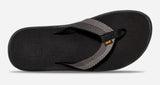 Teva Men's Voya Flip Flop - Vuori Black Grey