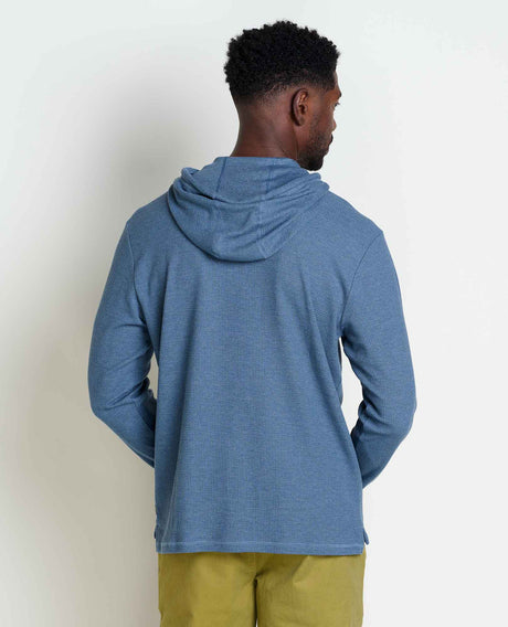 Toad & Co. Framer II Long Sleeve Hoodie - Pacific Blue