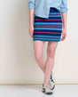 Toad & Co. Heartfelt Sweater Skirt - Glacier Stripe