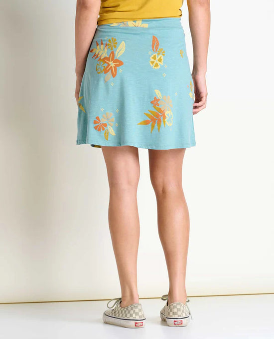 Toad & Co Chaka Skirt - Mineral Lg Floral Print