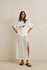 Rhythm Gigi Lace Maxi Skirt
