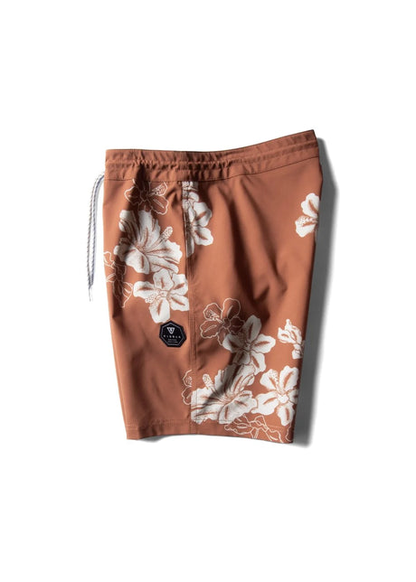 Vissla Byebiscus 17.5" Boardshort - Terracotta