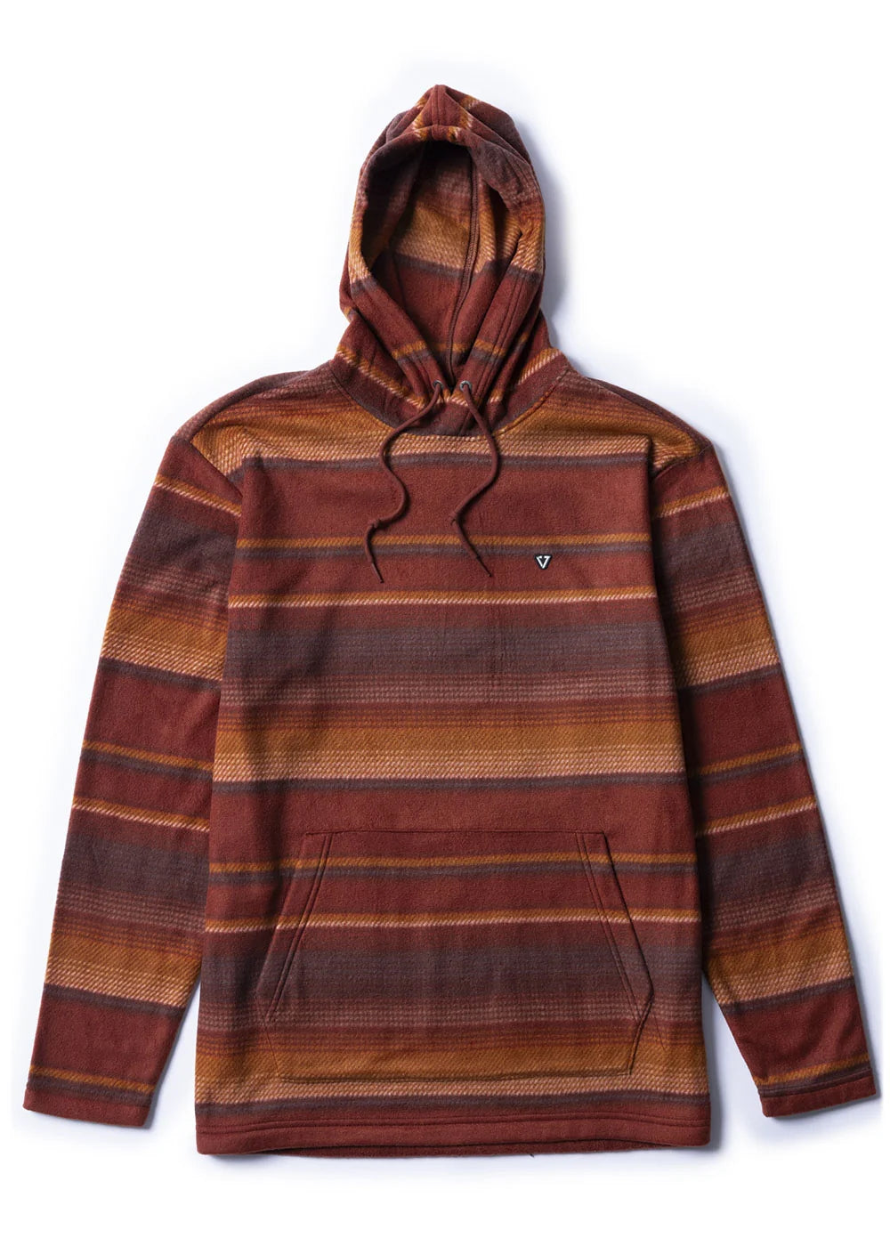 Vissla Eco-Zy Po Hoodie - Fired Brick