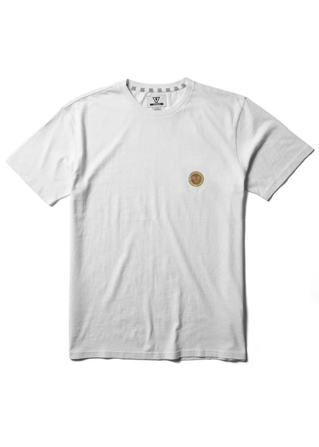 Vissla Glass On Glass Off Organic Blend SS Tee - White