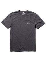 Vissla Mega Lab Comp Lite Eco Performance Tee - Black Heather