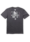 Vissla Mega Lab Comp Lite Eco Performance Tee - Black Heather