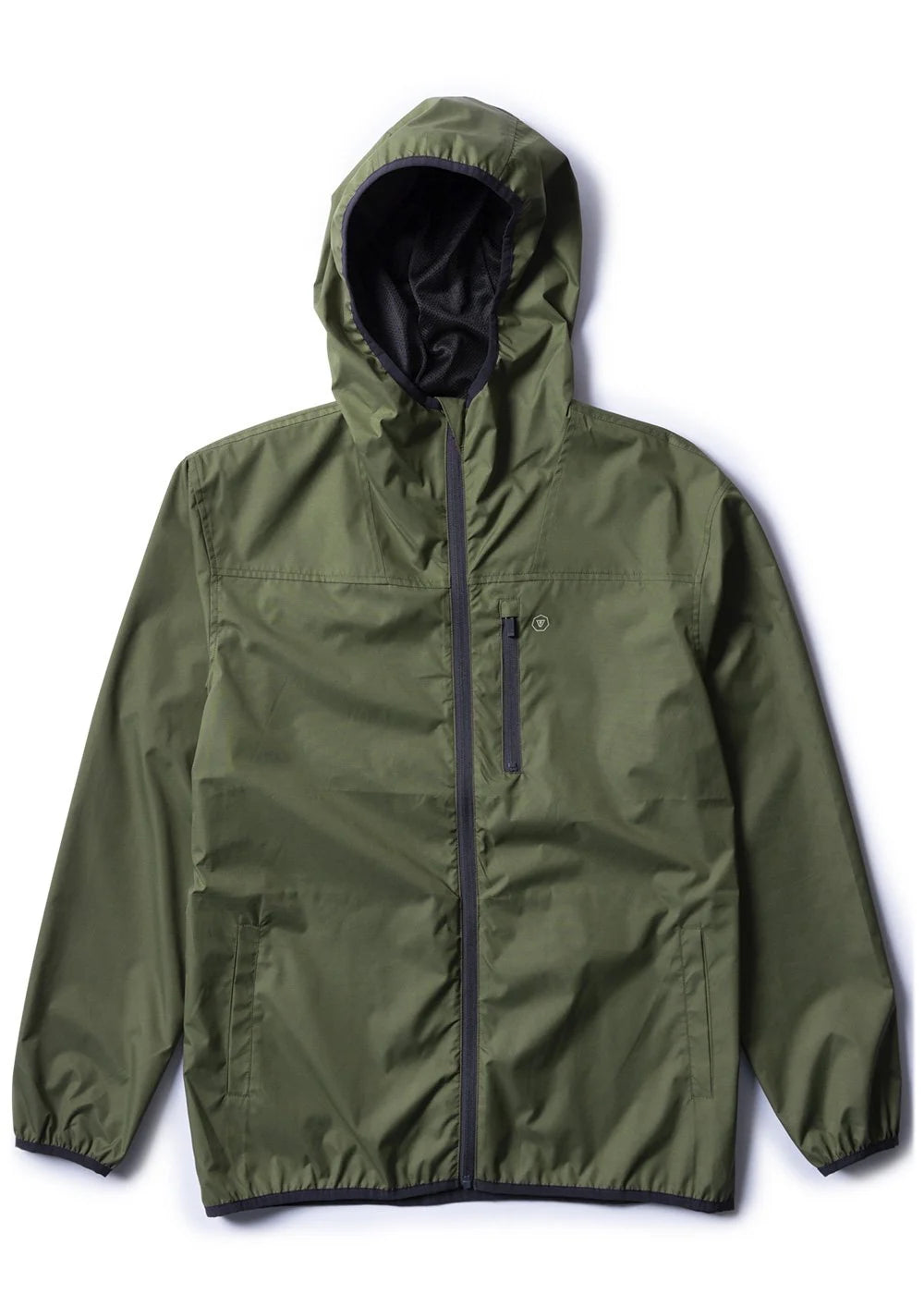 Vissla Offshore Eco Windbreaker - Dark Olive