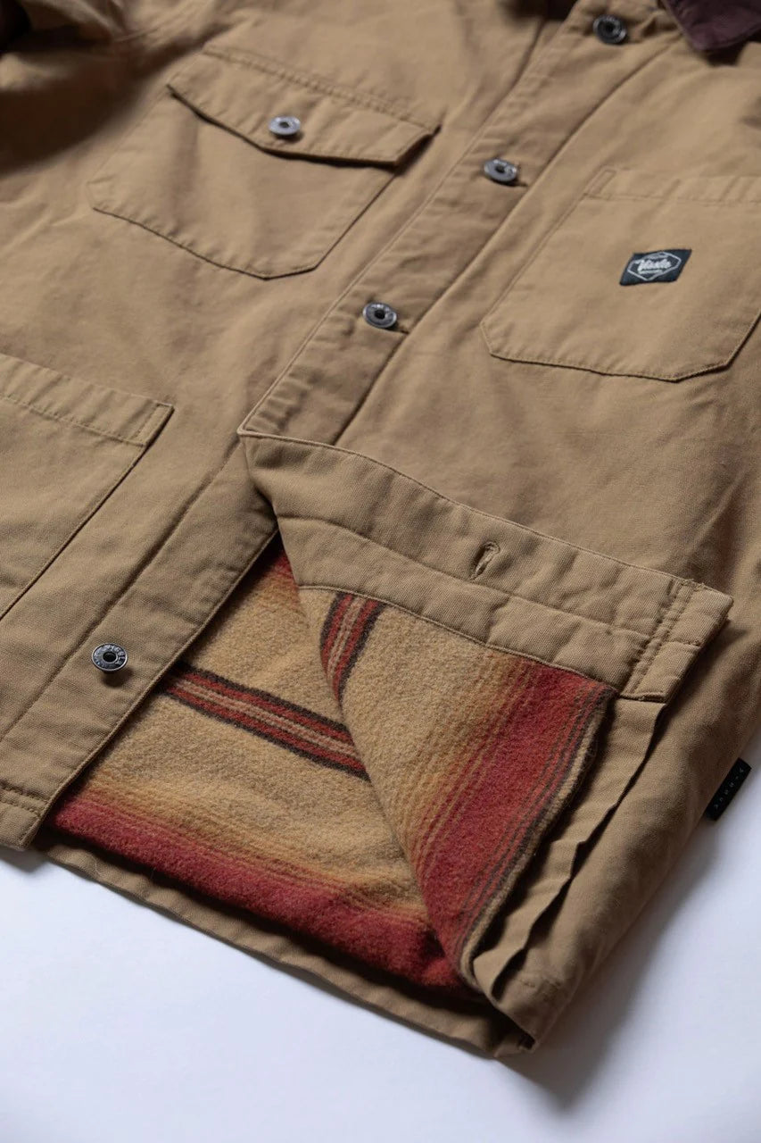 Vissla Peterson Jacket - Dark Khaki