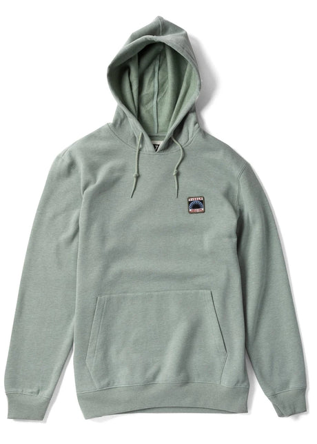 Vissla Solid Sets Eco Po Hoodie - Light Sage Heather