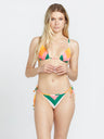 Volcom Along Those Lines Tiny Bikini Bottoms - Multi