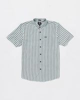 Volcom Arvostripe Woven Short Sleeve - Road Sky