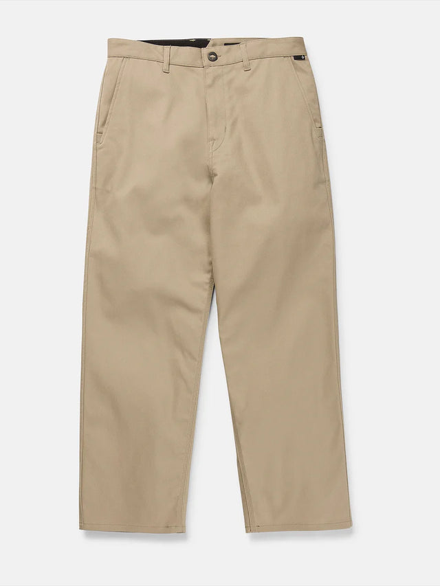 Volcom Billow Twill Pants - Dark Khaki