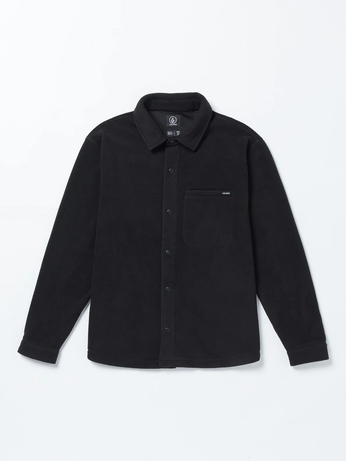 Volcom Bowered Light Long Sleeve Shirt - Black