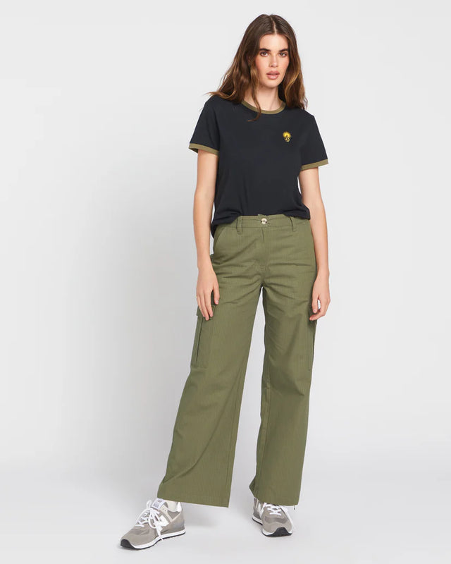 Volcom Cargstone Pant - Army Green Combo