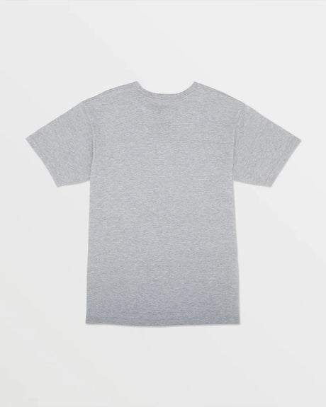 Volcom Crisp Stone Short Sleeve Tee - Heather Grey