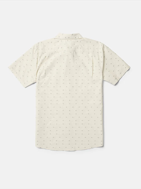 Volcom Crownstone Short Sleeve Shirt - Off White