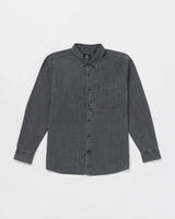 Volcom Date Knight Long Sleeve Shirt - Stealth