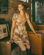 Volcom Day In Parrotise Dress - Sand