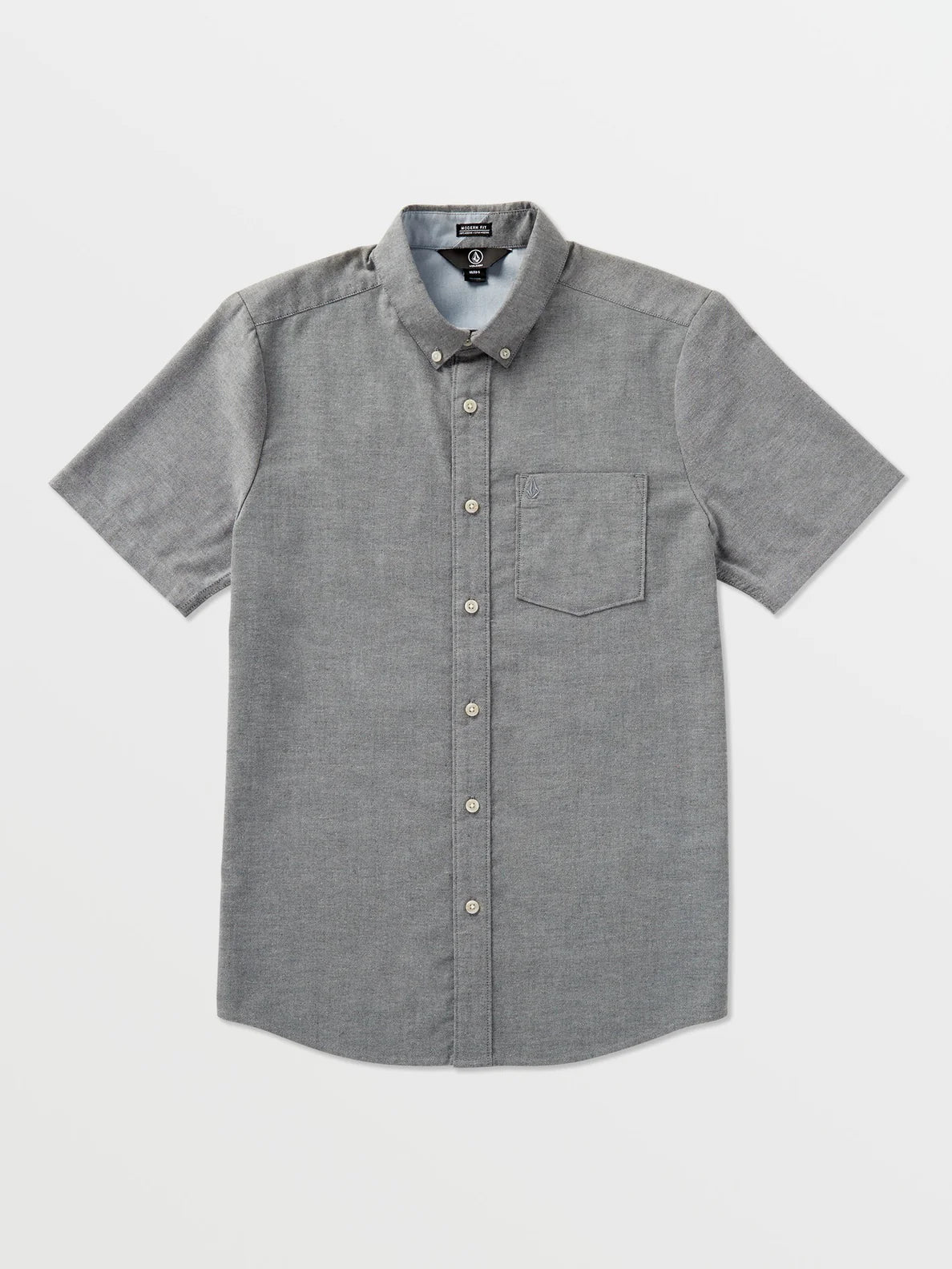 Volcom Everett Oxford Short Sleeve Shirt - Black