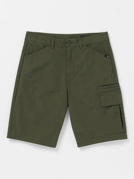 Volcom Grand Fang Cargo Short 22" - Squadron Green