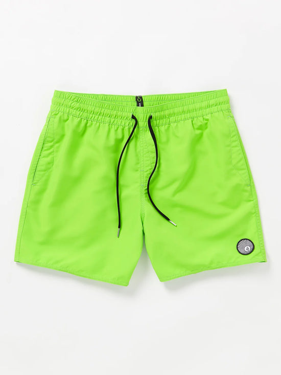 Volcom Lido Solid 16" Trunks - Electric Green