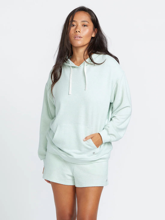 Volcom Lived In Lounge Frenchie Hoodie - Chlorine