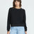 Volcom Lived In Lounge Frenchie Raglan  - Black