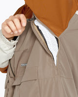 Volcom Men's Nightbreaker 20K Jacket - Chestnut Brown