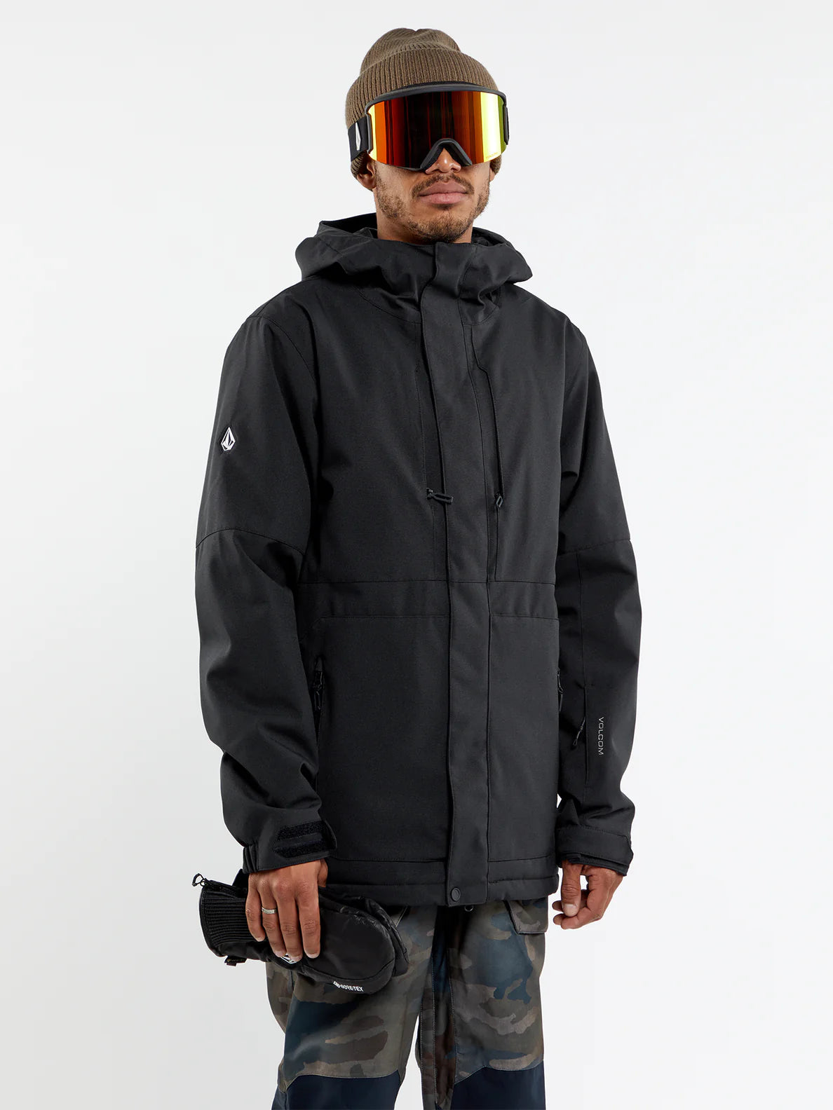 Load image into Gallery viewer, Volcom Men&amp;#39;s V.Co Op Insulated Jacket - Black
