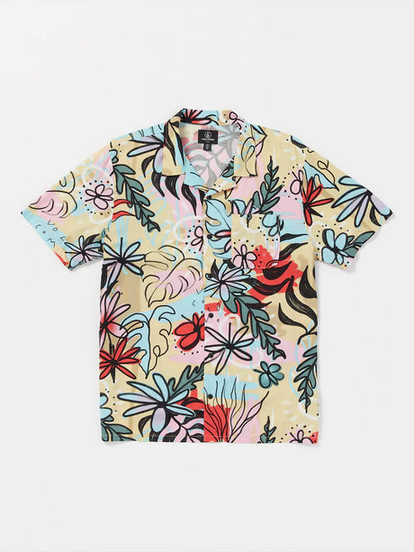 Volcom Purestone Short Sleeve Shirt - Fog