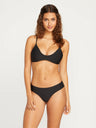 Volcom Simply Seemless Cheekini Bikini Bottom - Black