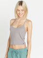 Volcom Slip Knit Cami - Daze Grey