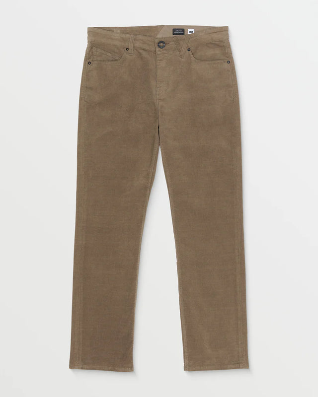 Volcom Solver 5 Pocket Corduroy Modern Fit Pants - Teak