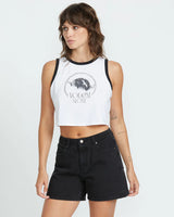 Volcom Stoned Boyfriend Shorts - Black