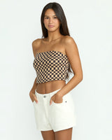 Volcom Stoneway Tube Top - Vintage Black