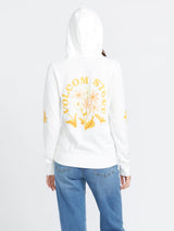 Volcom Truly Deal Hoodie - Star White