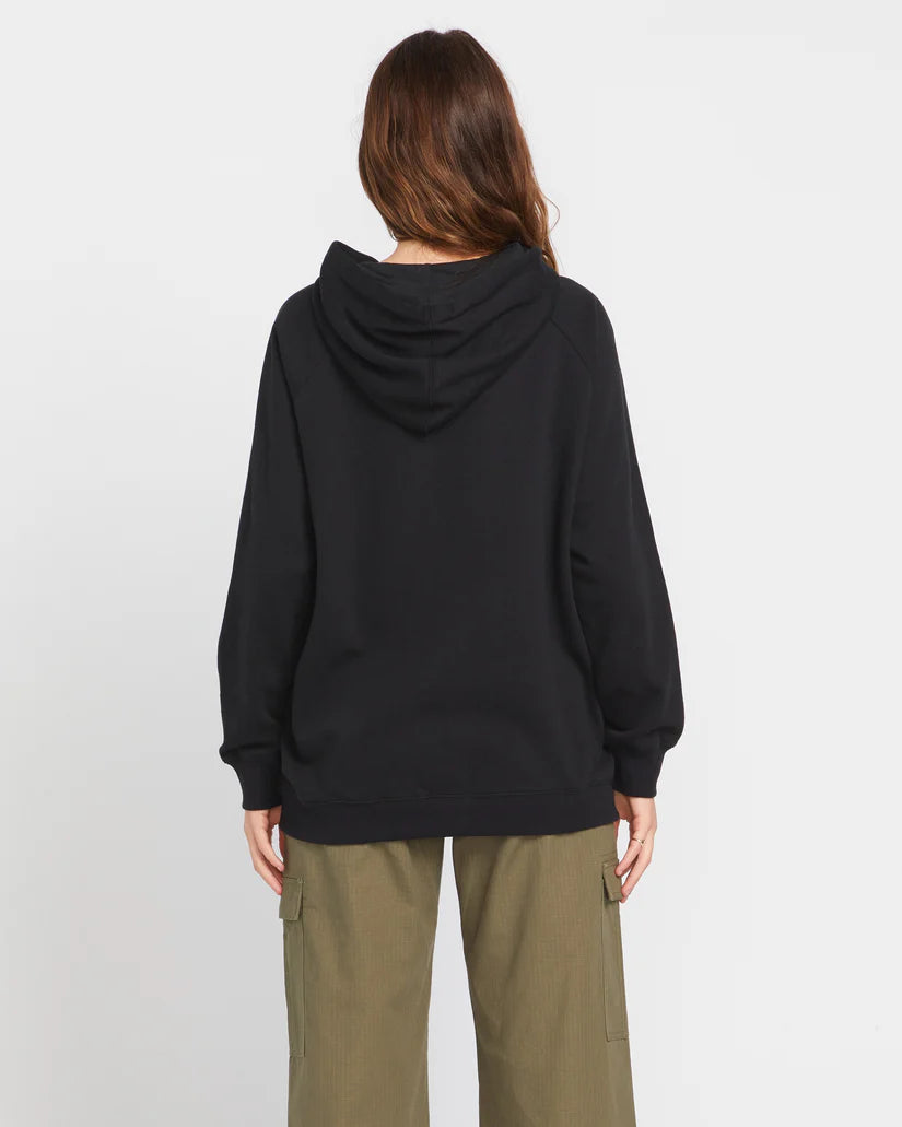 Volcom Truly Stoked Boyfriend Pullover - Black