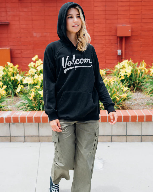 Volcom Truly Stoked Boyfriend Pullover - Black