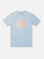 Volcom Twisted Up Short Sleeve Shirt - Celestial Blue